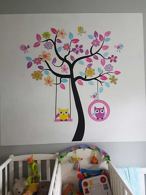 New nursery deco