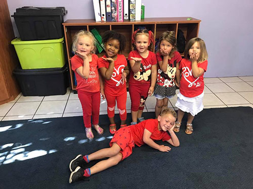 Valentines Day at dancing 2018